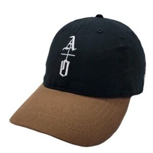 Los Dioses Hat Embroidered Two Tone Leather Strapback Anuel AA‎ Ozuna Cap New
